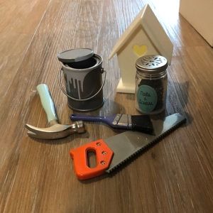 Our generation birdhouse/tool set